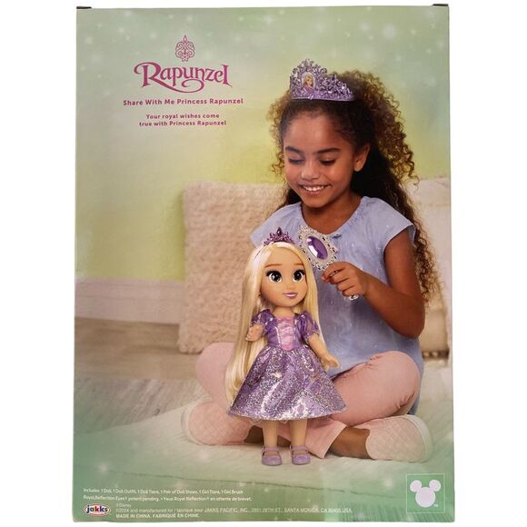 Disney Princess Share with Me Rapunzel Toddler Doll with Child-sized Accessories - Picture 2 of 2